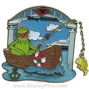 Disney Cruise Line - Anchor - Kermit the Frog Fishing