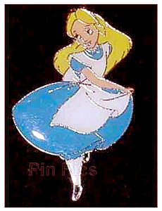 Alice in Wonderland - Alice Holding Apron