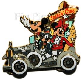 DLP - Minnie, Minnie and Goofy - Parade - Stars in Cars