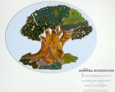 WDW - Tree of Life - Animal Kingdom - 13 pin set