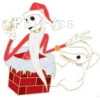 DS - Jack Skellington and Zero - Nightmare Before Christmast - Chimney - Christmas - Mystery