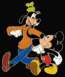 DLP - Mickey and Goofy - Friends