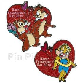 Chip, Dale and Clarice - Valentine Day - Set 