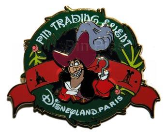 DLRP - Pin Trading Event - Villains Christmas - Captain Hook