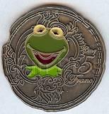 WDW - The Museum of Pin-tiquities - Disney Pin Celebration 2009 - Mystery Pack - Ancient Coins - Kermit Only (ARTIST PROOF)