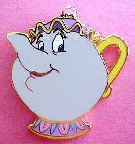 Beauty and the Beast Core Pins (Mrs. Potts)