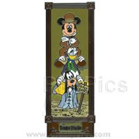 Haunted Mansion - Characters in Stretching Room - Mickey, Donald & Goofy in Quicksand (ARTIST PROOF)
