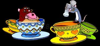 DLRP - Ratatouille Teacups Set