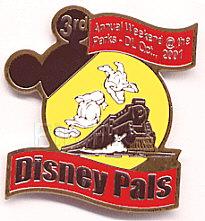 Bootleg Pin - Disney Pals 3rd Annual Weekend at the Parks (Train)