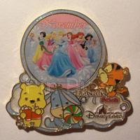 HKDL – Annual Passholder Exclusive – Pooh, Tigger & Eeyore 12 Months Set – November – Snow White, Sleeping Beauty, Cinderella, B