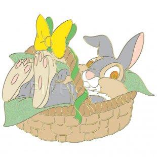 DIS - Disney Shopping - Thumper - Bambi - Easter Basket