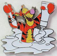 HKDL - Color Your Own Pins - Pooh and Friends (Tigger)