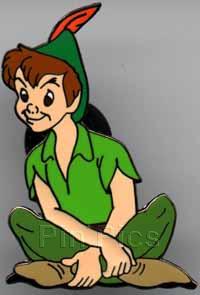 Sitting Peter Pan