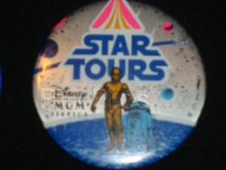 Button - WDW - Star Tours (Walt Disney World)