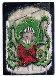 DLR - 2001 Haunted Mansion Holiday Stretching Portrait #5 - AP Evil Wreath