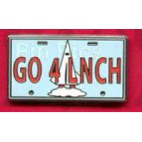 WDW - GO4LNCH - License Plate - Mission Space