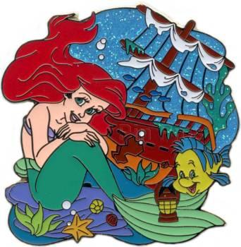 DIS - Ariel and Flounder - Little Mermaid - Nautical