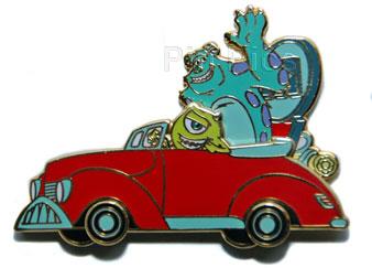 DLP - Mike and Sulley - Monsters Inc - Parade - Stars in Cars