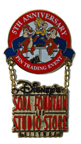 DSF - Chip, Dale, and Clarice - Pin Trading Event - Logo