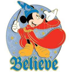 DIS - Sorcerer Mickey - Fantasia - Believe - Attitudes