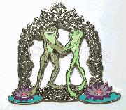 DS - Tiana and Naveen as Frogs - AP - Princess and the Frog Series  - Silver