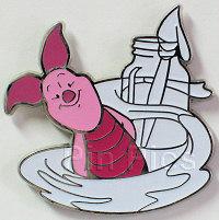 HKDL - Color Your Own Pins - Pooh and Friends (Piglet)