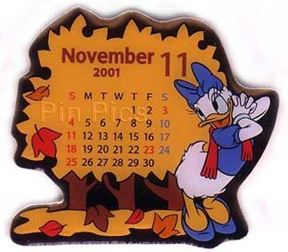 TDR - Daisy Duck - November - Calendar 2001 - TDL