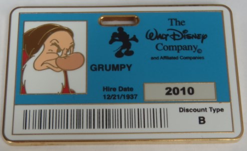 DEC - Grumpy Disney I.D. Series #5
