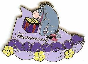 DS - Eeyore - Winnie the Pooh - ARTIST PROOF - 80th Anniversary Puzzle Cake - Gold