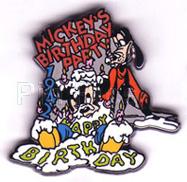 DIS - Mickey and Goofy - Birthday Party - 1942 - 100 Years of Dreams - Pin 59