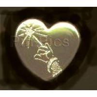 Mickey Sorcerer - Gold Heart with Arm and Wand - Variety Club Charity Pin - Fantasia