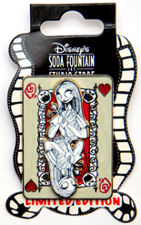 DSF - The Nightmare Before Christmas Pin Trading Event - Playing Cards - Queen of Hearts - Sally