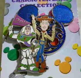 WDW - Character Ears Collection Buzz and Woody Pin