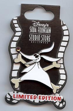 DSF - The Nightmare Before Christmas Pin Trading Event - Zero with Bones - Surprise