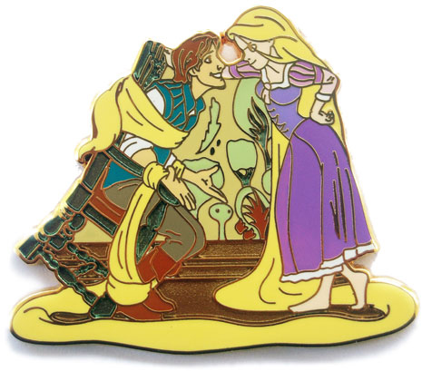 DSF - Tangled - Rapunzel and Flynn in Chair