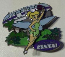 WDW-Walt Disney World Resort Monorail Framed Set - Tinker Bell only