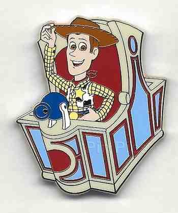 WDW - Mystery Collection - Walt Disney World Attraction Vehicles - Woody at Toy Story Midway Mania Only (PROTOTYPE)