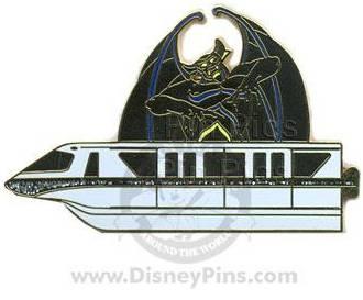 WDW - Chernabog - Gold Card Collection - Black Monorail - ARTIST PROOF