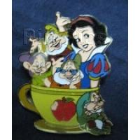 HKDL - Snow White, Dopey, Doc, Happy and Sleepy - Coffee Cup - Tin - Mystery