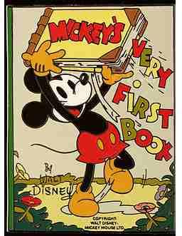 Disney Auctions - Mickey's Very First Book