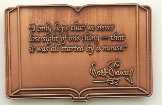 Disney Auctions - Walt Disney Book Quotation Series ( ...It Was All Started by a Mouse)