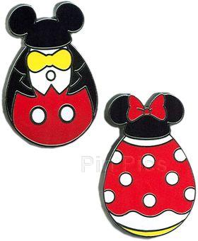 Mickey and Minnie Mouse - Easter Eggs