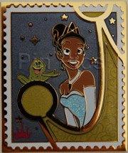 Pin Trading Stamp Collection - Crown - Tiana