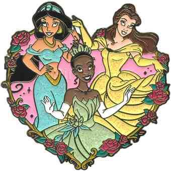Jasmine, Tiana, Belle
