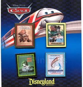 DLR - Disney-Pixar Cars - Disneyland® Attraction Posters