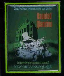 DLR - Disney-Pixar Cars - Disneyland® Attraction Posters - Haunted Mansion ONLY