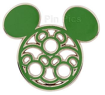 WDW - Mickey Mouse Icon with Characters - Bambi Set (Green Mickey Mouse Icon Only)