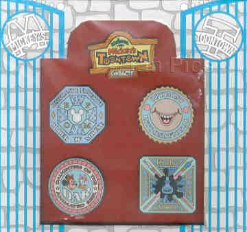DLR - Mickey's Toontown 5 Pin Boxed Set