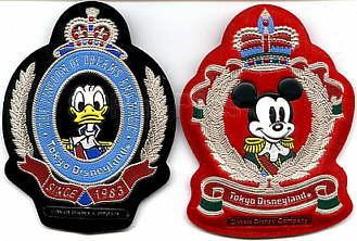 TDR - Mickey & Donald Duck - Opening Day - Felt - 2 Pin Set - TDL