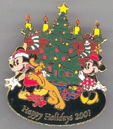Happy Holidays 2001 CM Exclusive pin